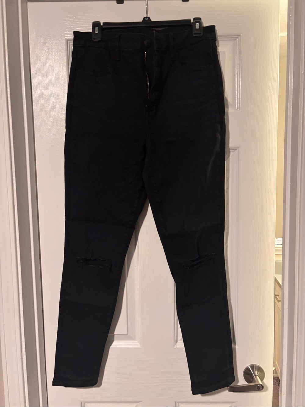 American Eagle Super High-Rise Black Women's Jegging